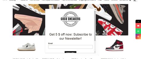 coco sneakers scam detector.